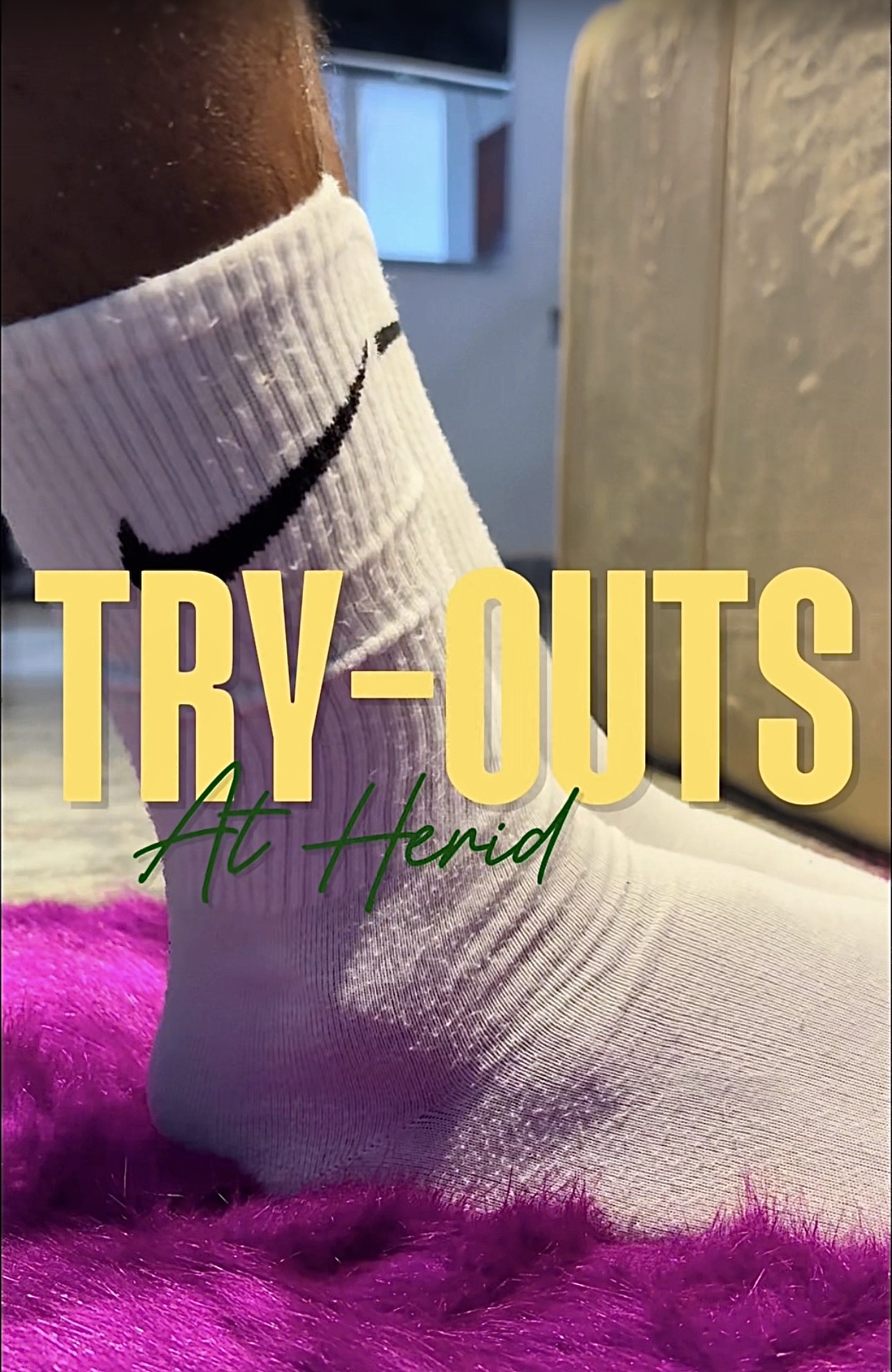Heridhollz Footins try-ons campaign content